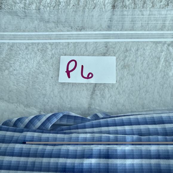 Pronto Uomo Men's 2XLT Blue Button Down Dress Shirt Office Layers Everyday - Picture 10 of 11